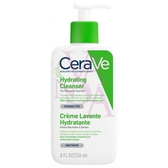 ژل شستشو صورت سراوی مدل Hydrating