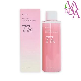 تونر اسنس مرطوب کننده و روشن کننده هلو نیاسینامید آنا Anua Peach VV% Niacin Essence