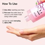 تونر اسنس مرطوب کننده و روشن کننده هلو نیاسینامید آنا Anua Peach VV% Niacin Essence