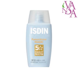 ضد آفتاب فوق العاده سبک فیوژن واتر مجیک ایزدین بی رنگ Isdin Fusion Water Magic SPF 50