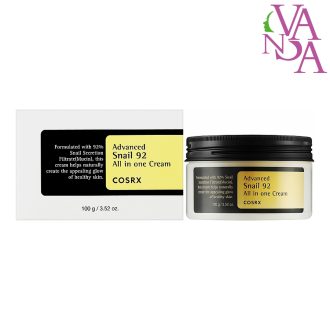کرم آبرسان و مرطوب کننده چند منظوره کوزارکس COSRX Advanced Snail ۹۲ All in One Cream 100g