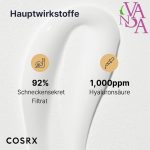 کرم آبرسان و مرطوب کننده چند منظوره کوزارکس COSRX Advanced Snail ۹۲ All in One Cream 100g