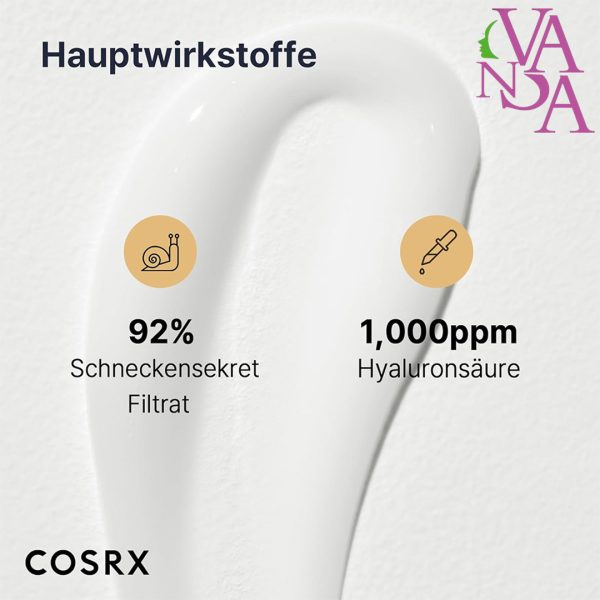 کرم آبرسان و مرطوب کننده چند منظوره کوزارکس COSRX Advanced Snail ۹۲ All in One Cream 100g