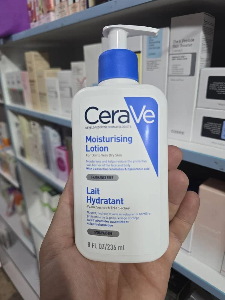 لوسیون کرم مرطوب کننده صورت و بدن سراوی 236ml لوسیون کرم مرطوب کننده صورت و بدن سراوی 236ml