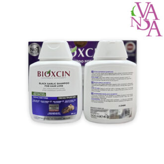 شامپو فاقد سولفات ضدریزش و تقویت کننده سیر سیاه بیوکسین ۳۰۰ میلی لیتر | Bioxcin black garlic sulfate-free shampoo