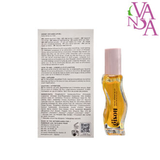روغن لب گیسو رنگ Golden Gold با طعم عسل Gisou Honey Infused Lip Oil Honey Gold
