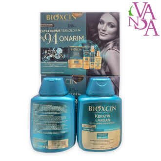 شامپو ضد ریزش و محافظت کننده کراتین و آرگان بیوکسین 300 میلی لیتر BIOXCIN