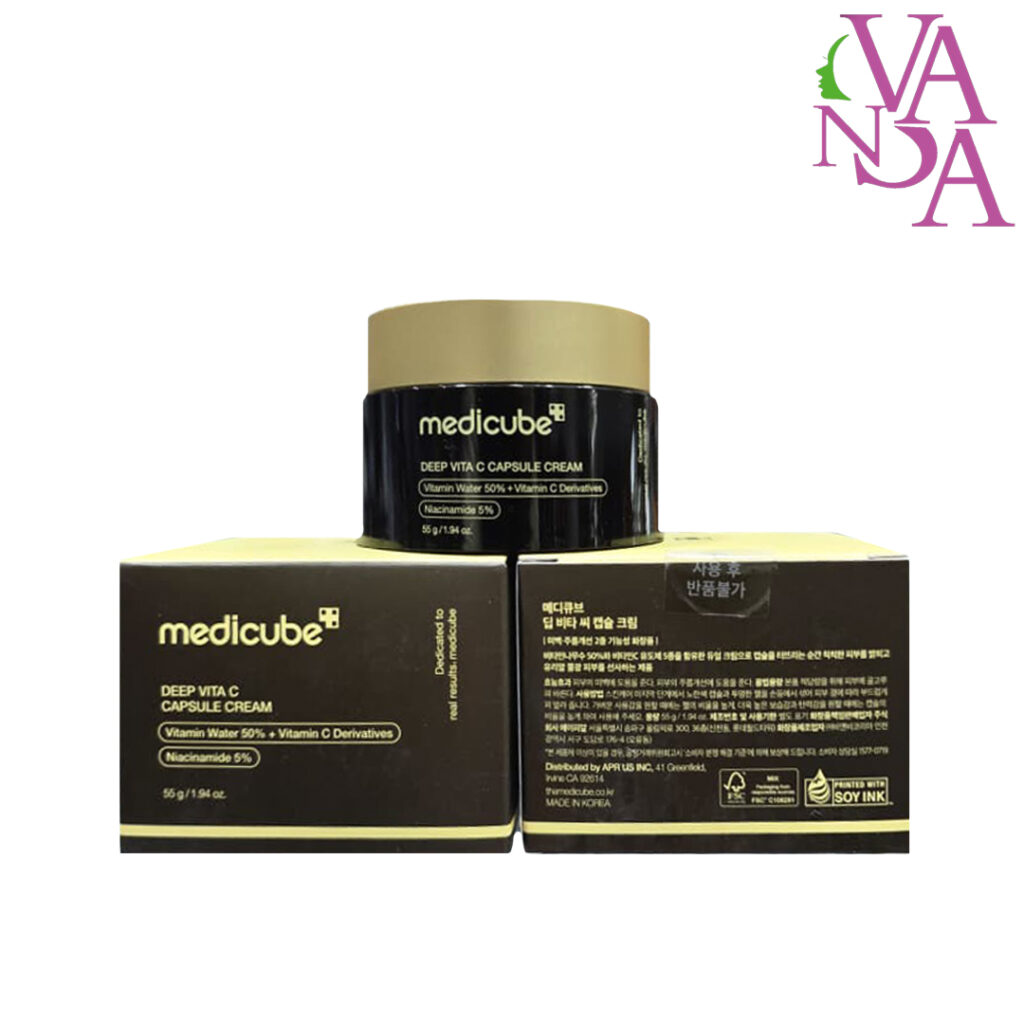 کرم کپسولی ویتامین سی مدی کیوب Medicube Deep Vita C