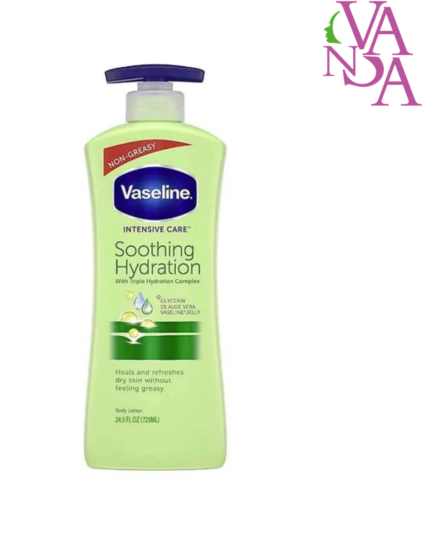 لوسیون بدن وازلین مدل Soothing Hydration لوسیون بدن وازلین مدل Soothing Hydration