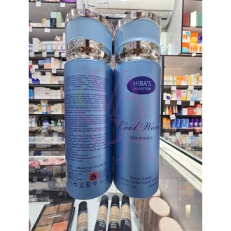 اسپری لباس و بدن هیباس مدل Cool Wave FOR WOMAN 200ml