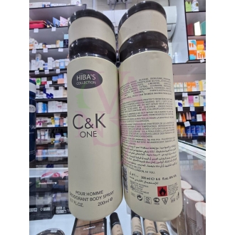 اسپری لباس و بدن هیباس مدل C&K one 200ml