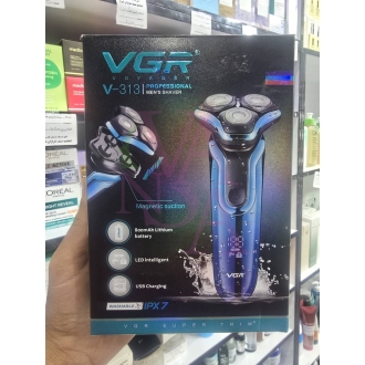 ماشین اصلاح وی جی آر مدل V-۳۱۳با تیغه استیل ضد زنگ و فناوری برش مستقیم
