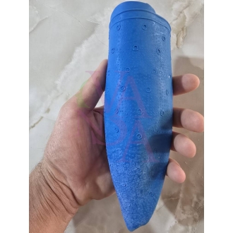 کلاه مش پلاستکی ضخیم رنگ آبی