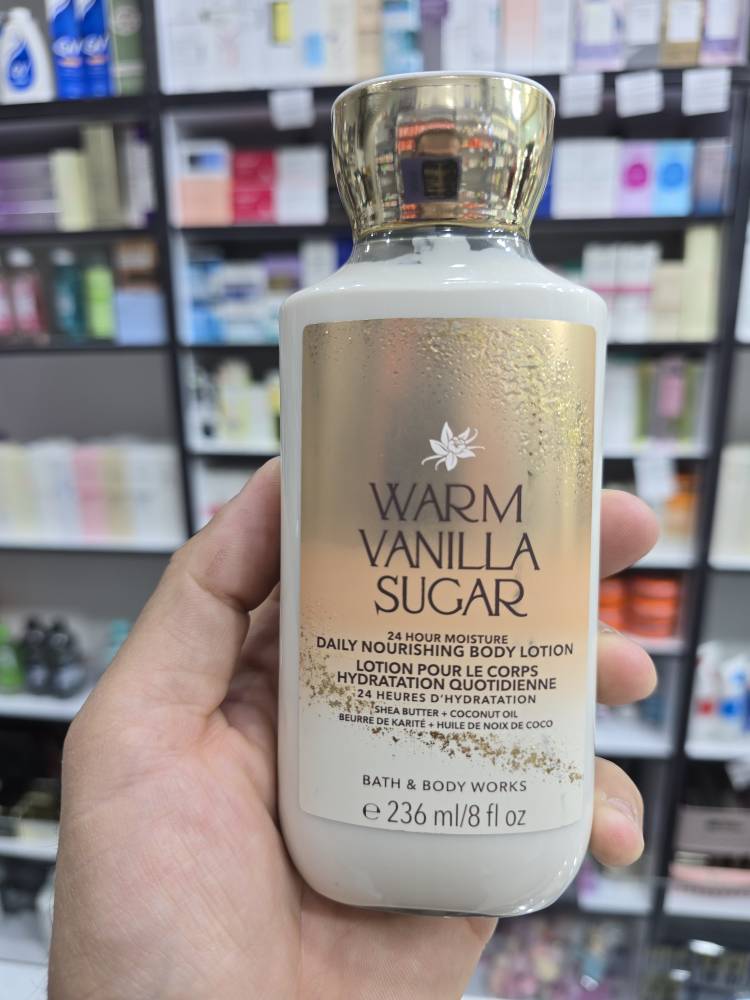 لوسیون بدن بث اند بادی ورکس مدل Warm Vanilla Sugar لوسیون بدن بث اند بادی ورکس مدل Warm Vanilla Sugar