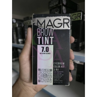 کیت رنگ ابرو حرفه ای ماگرای بلوند متوسط شماره 7.0