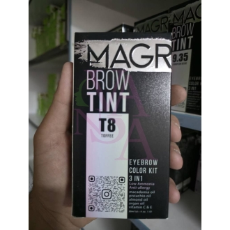 کیت رنگ ابرو حرفه ای ماگرای تافی شماره T8