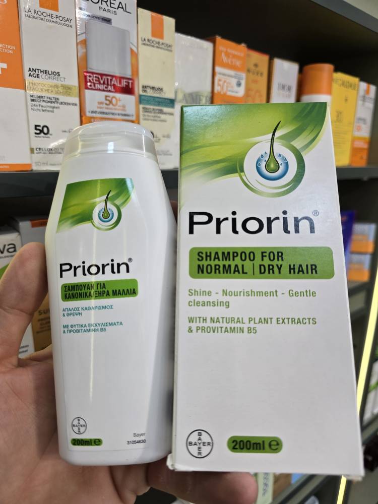 شامپو ضد ریزش پریورین برای مو های نرمال و خشک 200 میل Priorin Shampoo Normal Dry شامپو ضد ریزش پریورین برای مو های نرمال و خشک 200 میل Priorin Shampoo Normal Dry